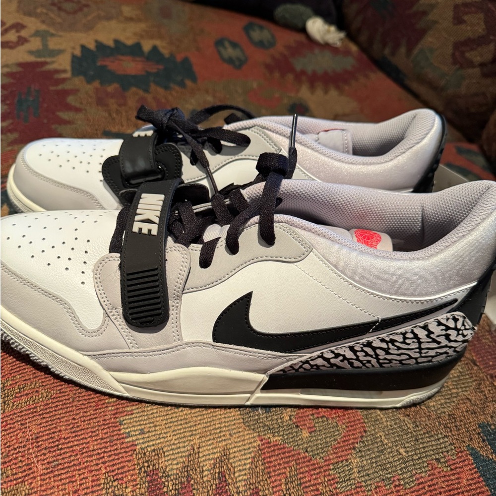 Jordan’s Gray and White Sneakers - Picture 2 of 11